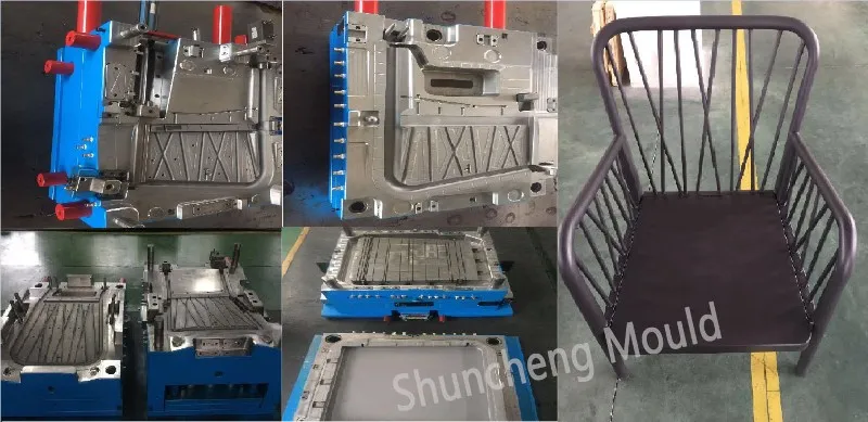 Plastic matching chair mold 1 Plastic matching chair mold 1